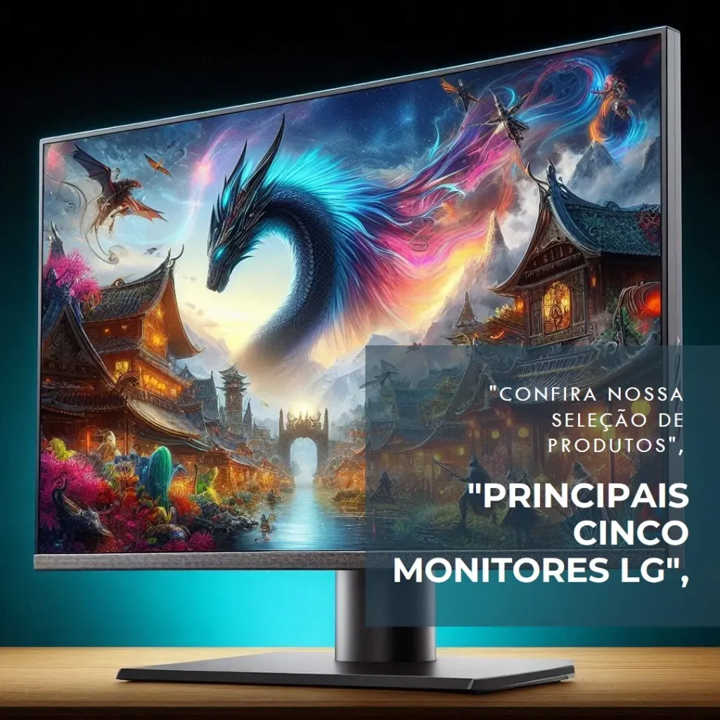 Principais Cinco Monitor Gamer LG
