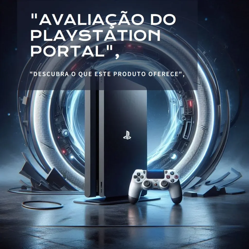 PlayStation Portal Remote Player - PS5: Design Inovador e Funcionalidade Imersiva