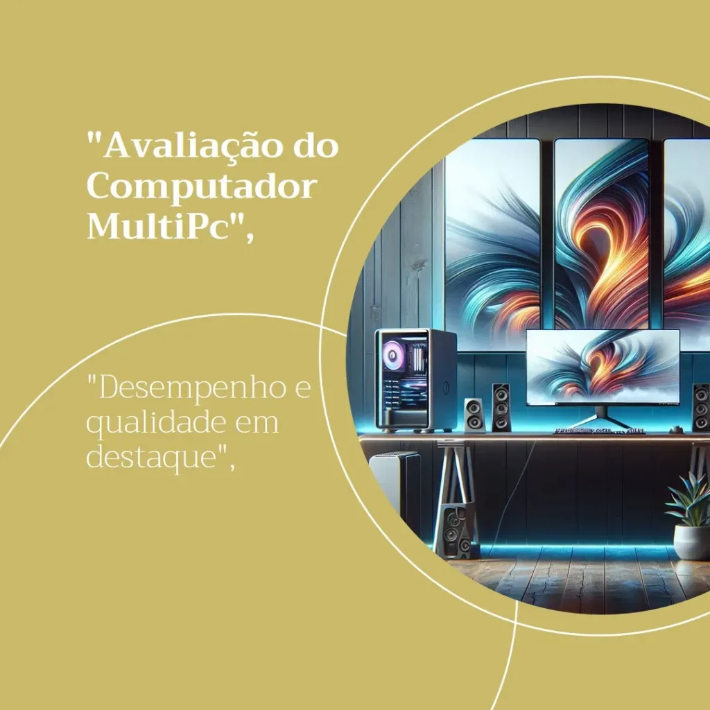 Computador MultiPc i5 6ª Geração, 16GB RAM, SSD 480GB, Win10Pro: Potência e Desempenho para Tarefas Diárias