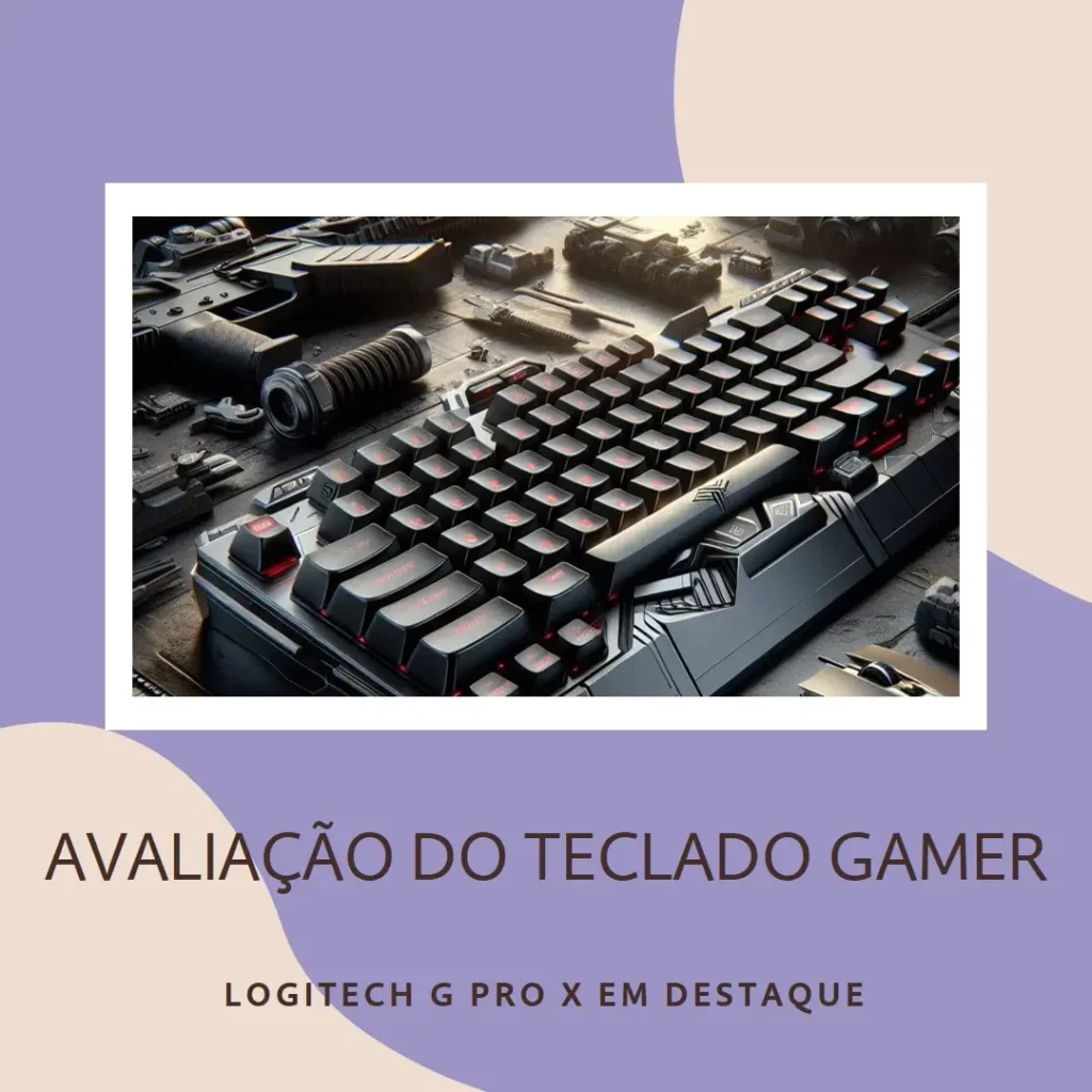 Teclado Gamer Sem Fio Logitech G PRO X: Design TKL, RGB, LIGHTSPEED e Switch GX Brown