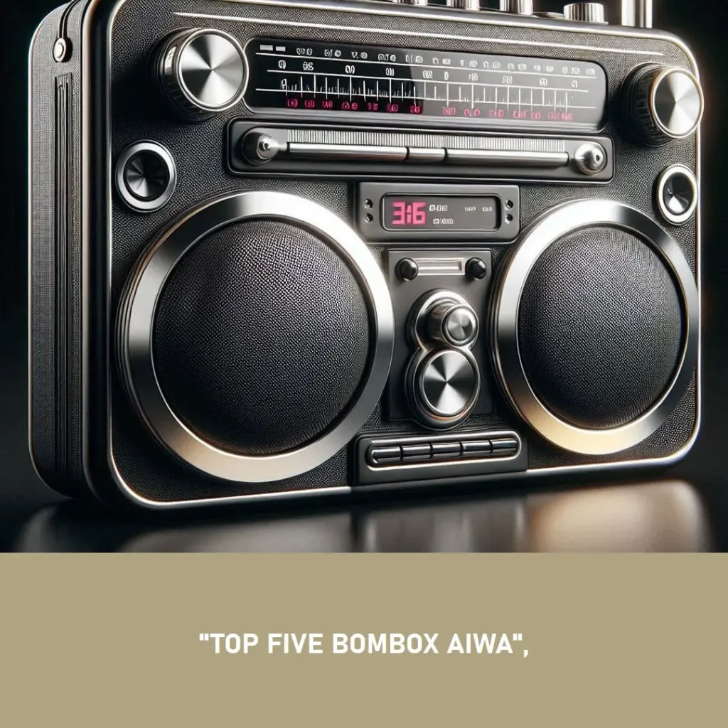 Top Cinco bombox aiwa