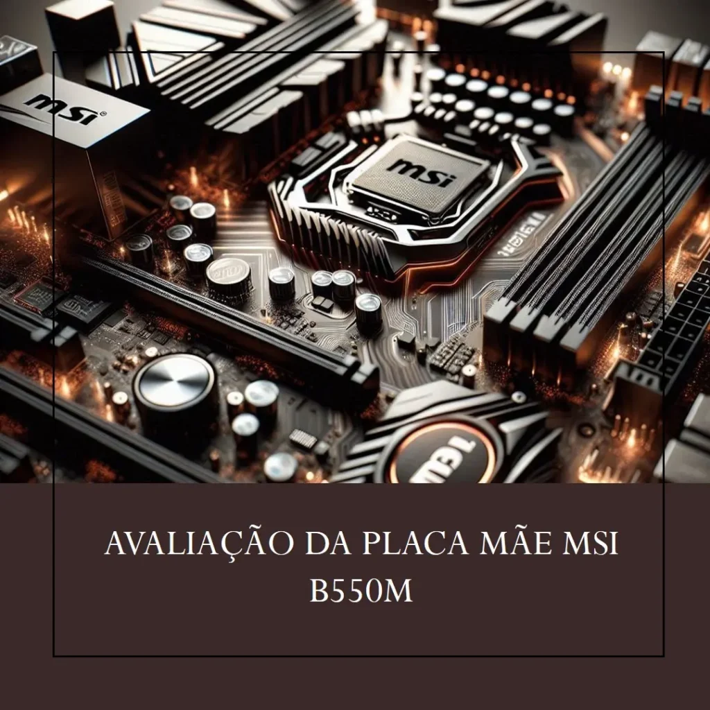 Placa Mãe MSI B550M PRO-VDH WIFI: Alto Desempenho e Conectividade