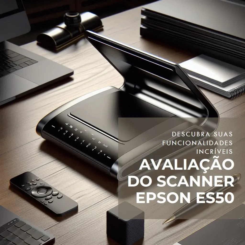 Scanner Workforce Epson ES-50: Portabilidade e Eficiência