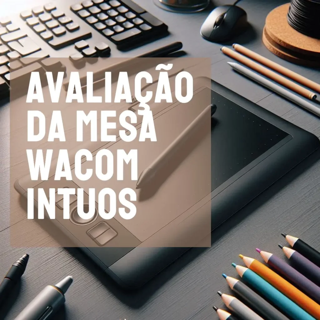 Mesa Digitalizadora Wacom Bluetooth Pequena Intuos Criativa - CTL4100WLE0: Desempenho, Conectividade e Design