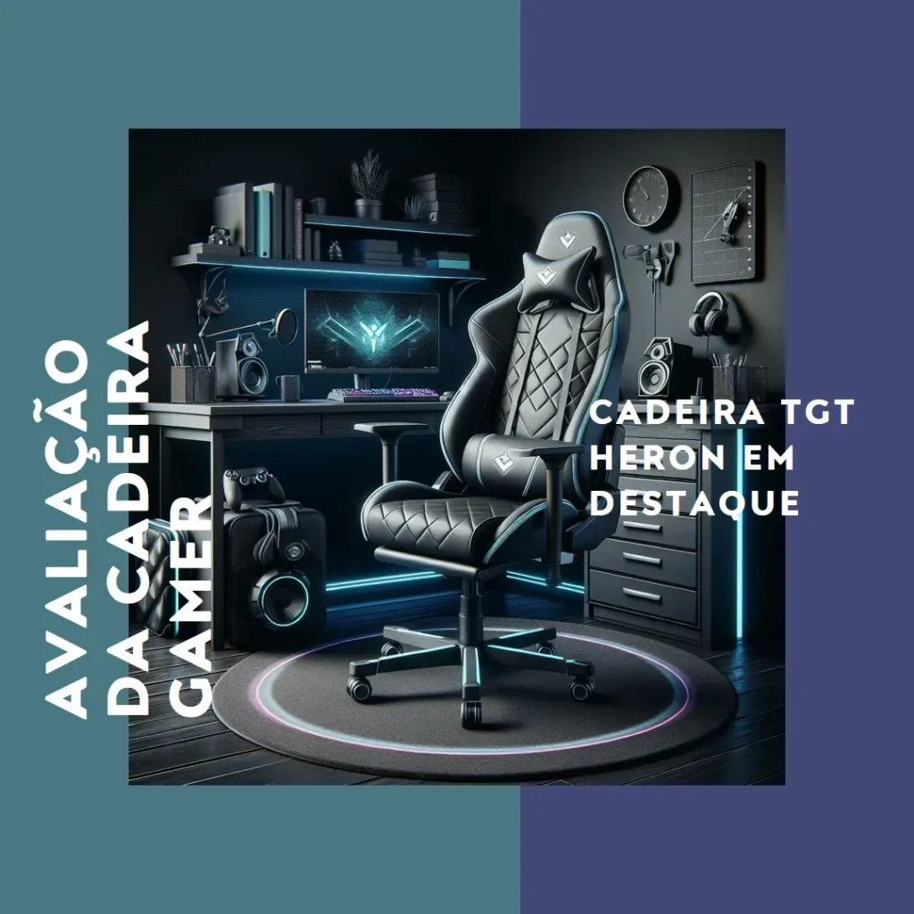 Cadeira Gamer TGT Heron TC | Conforto e Ergonomia
