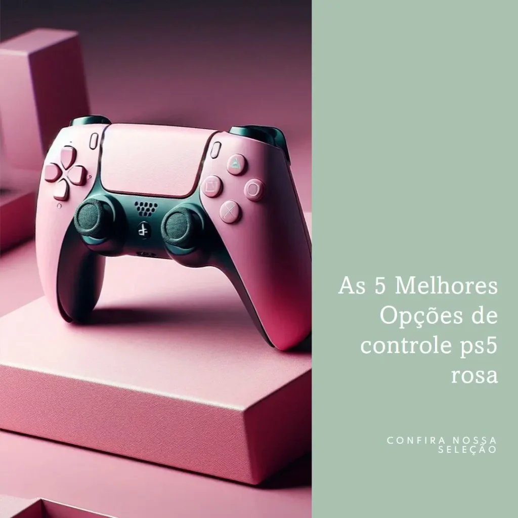 As 5 Melhores Opções de controle ps5 rosa