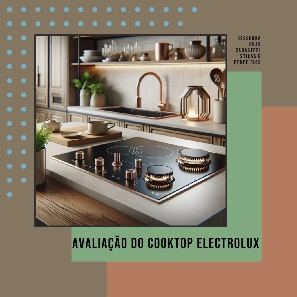 Electrolux Cooktop a Gás KE5GP: Design e Eficiência