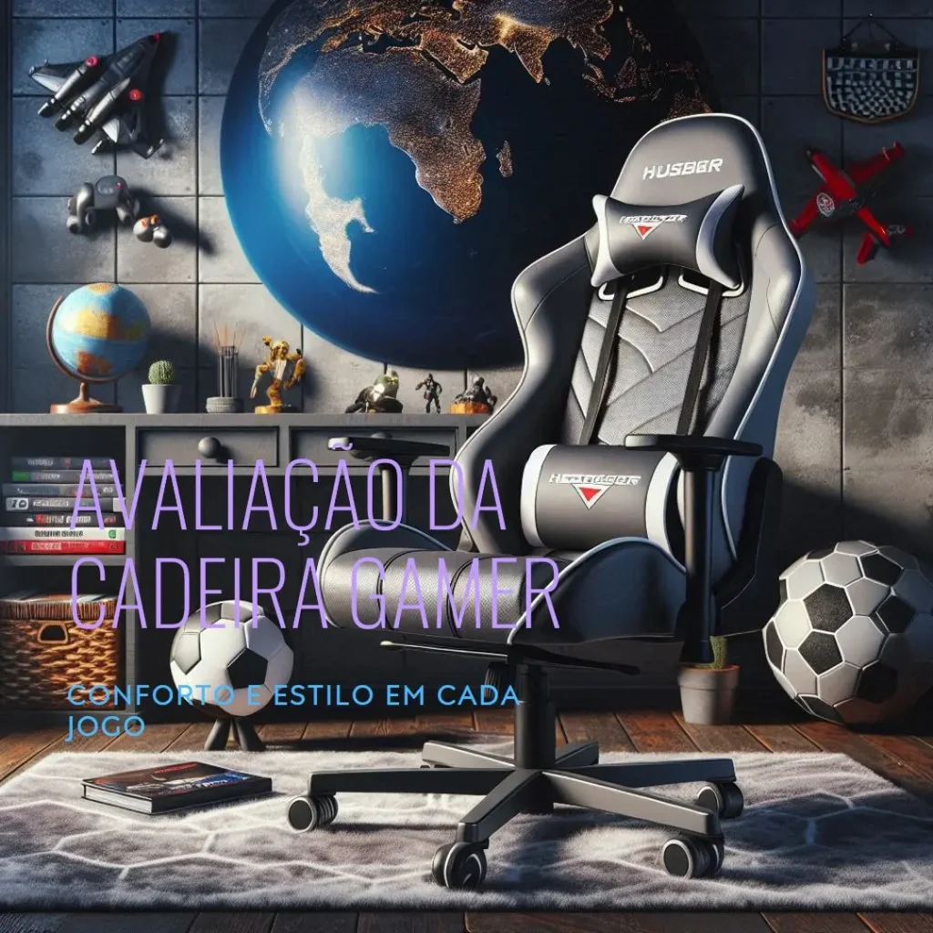 Cadeira Escritório Gamer Reclinável Ergonômica Profissional
