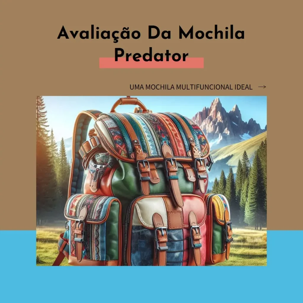 Mochila Predator Utility Backpack: Robusta e Confortável