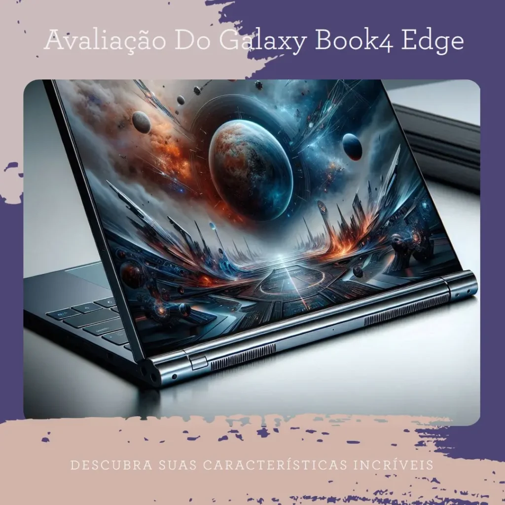 Samsung Notebook Galaxy Book4 Edge: Desempenho e Inovação