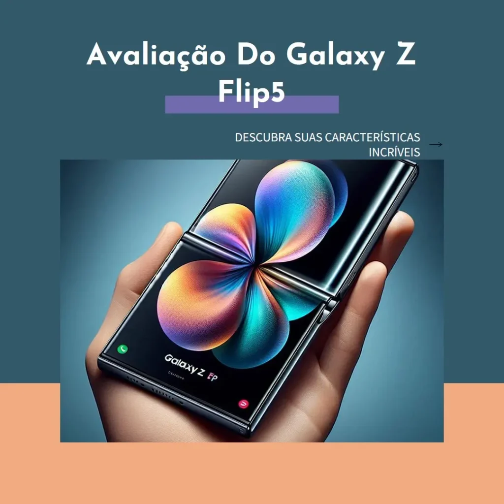 Samsung Galaxy Z Flip5 5G 512GB Tela dobrável 6.7"