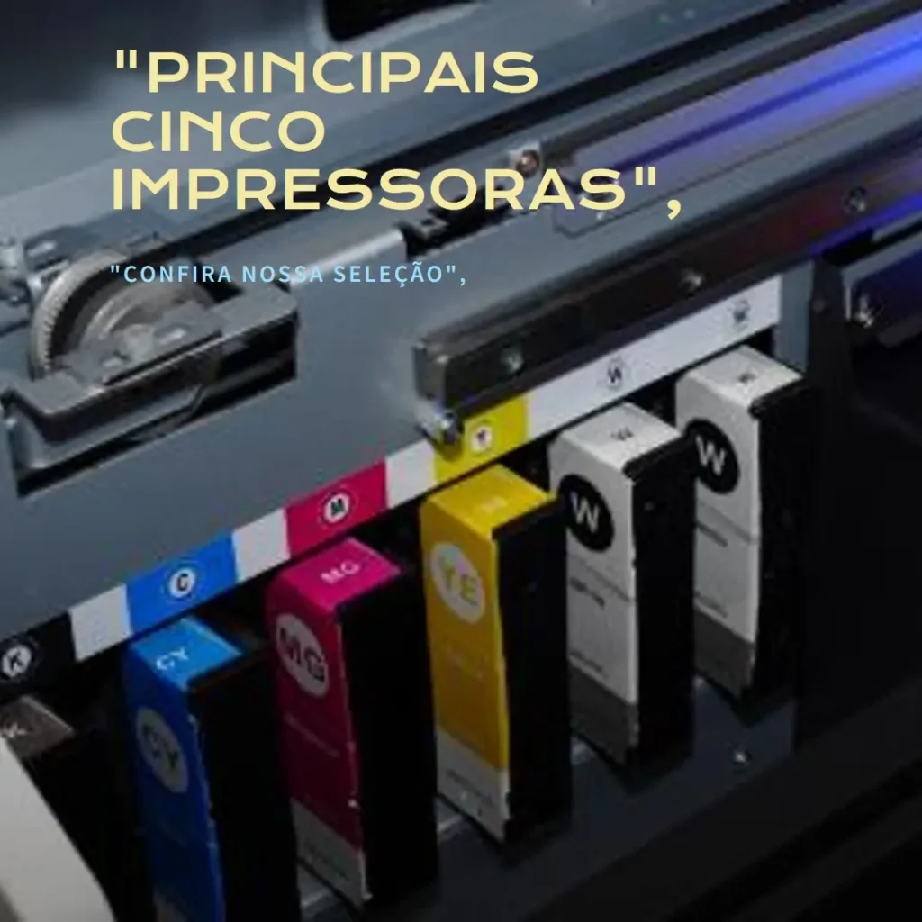 Principais Cinco impressora multifuncional HP smart tank 581 wi-fi