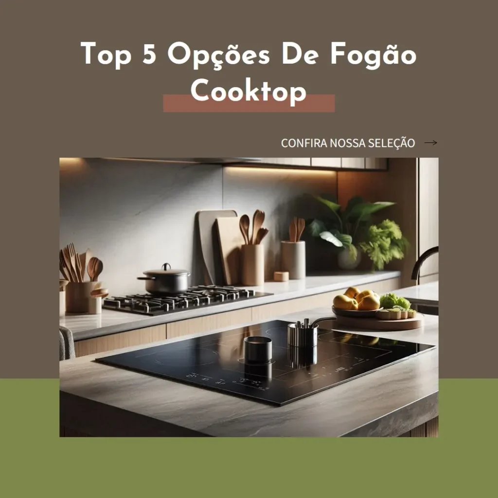 Top 5 Opções de fogão cooktop