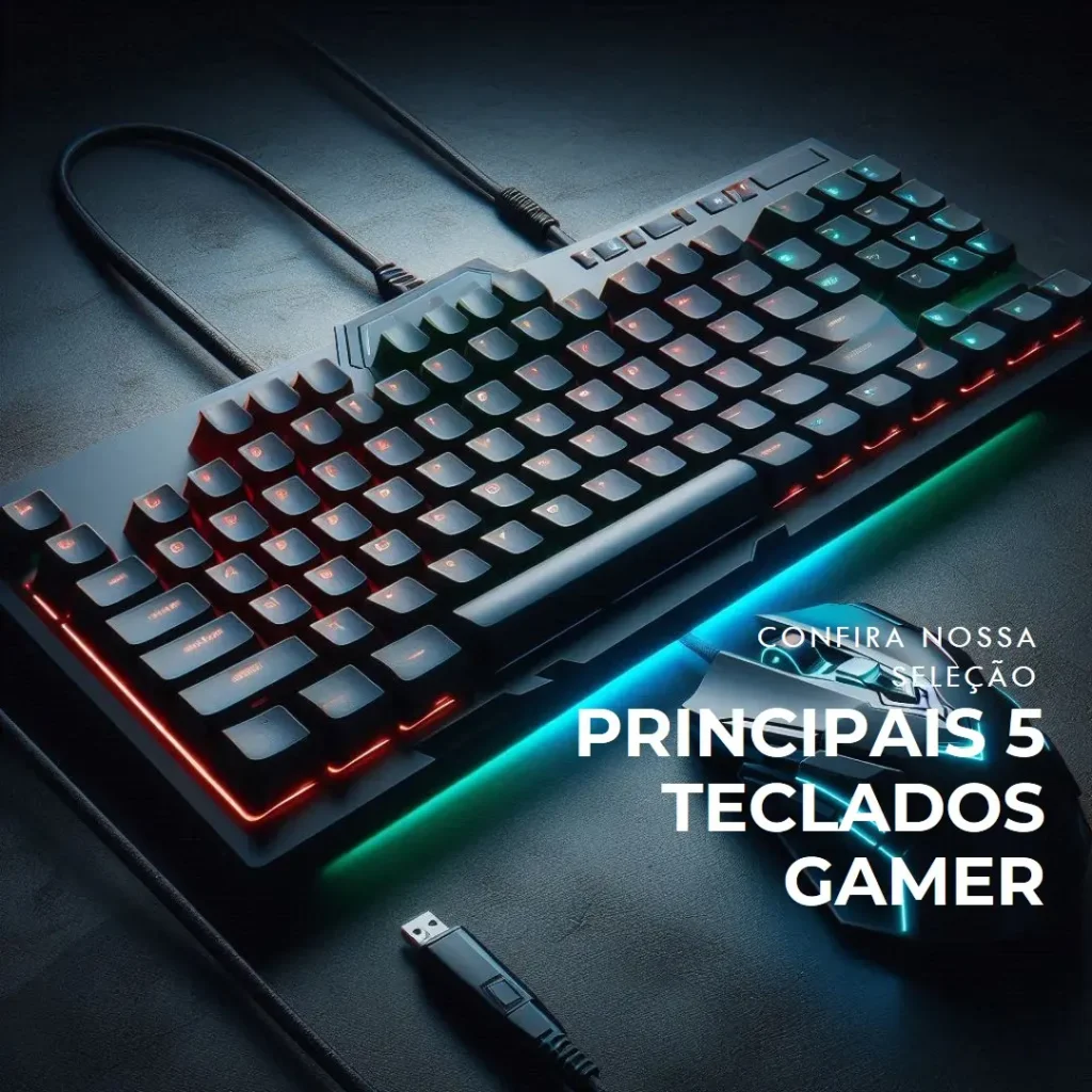 Principais 5 teclado gamer barato