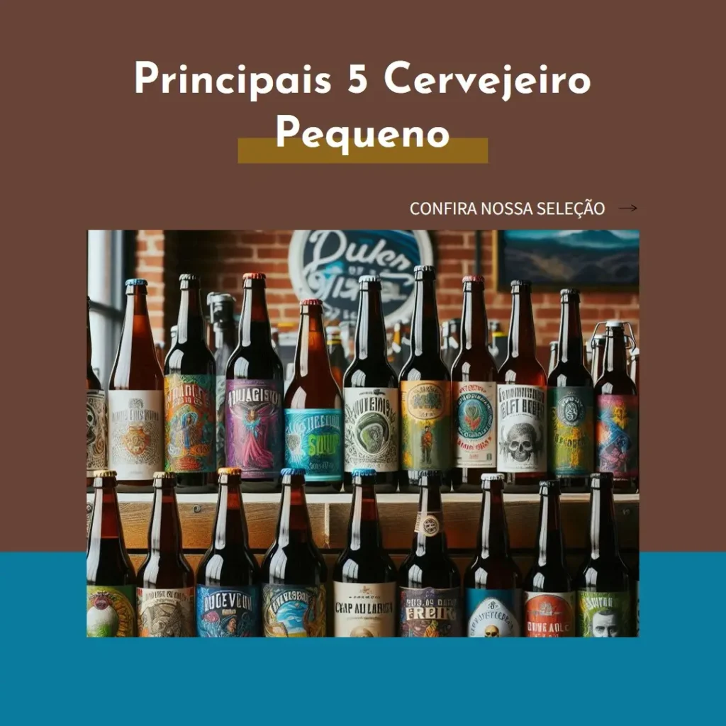 Principais 5 cervejeiro pequeno