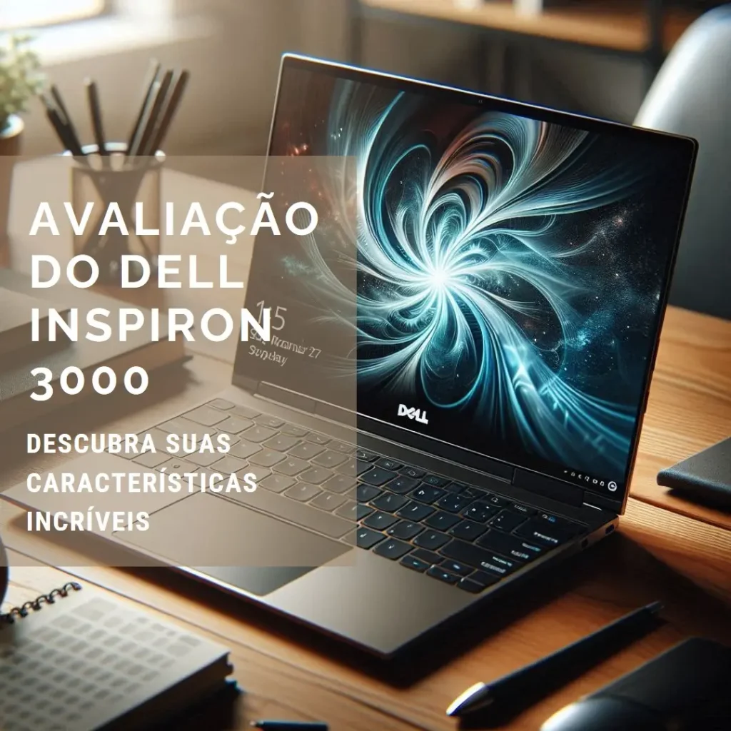 Dell Notebook Inspiron 3000 39.6 cm FHD Touchscreen: Performance e Funcionalidade Imbatíveis