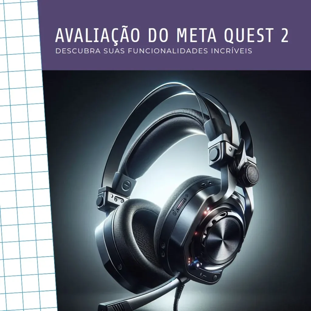 Meta Quest 2 — Fone de Ouvido VR Avançado com 128 GB