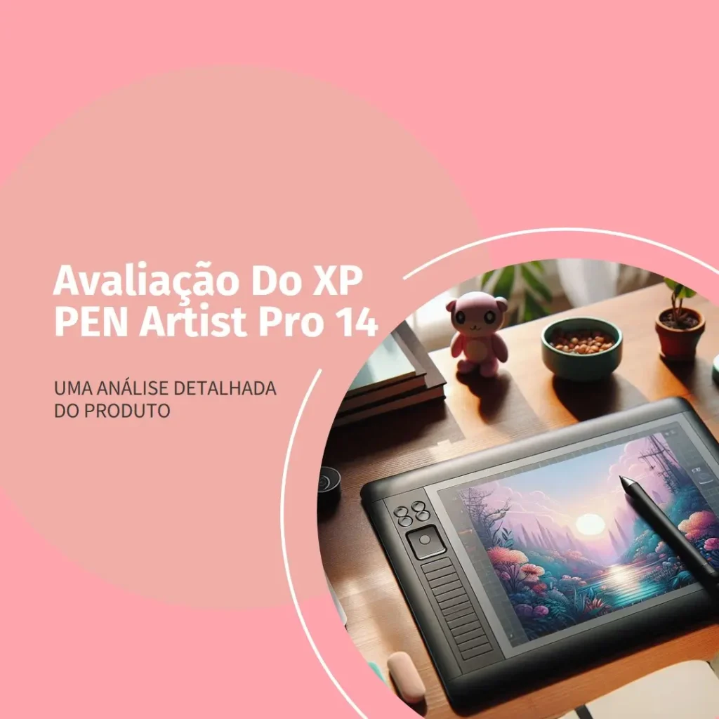 XP PEN Artist Pro 14 Gen 2: Mesa Digitalizadora Profissional para Designers