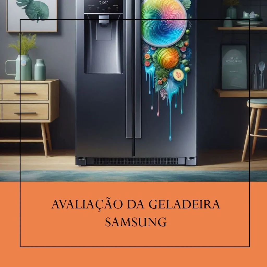 Samsung Geladeira Duplex Inverse Evolution SmartThings RB50 Black Inox 462L