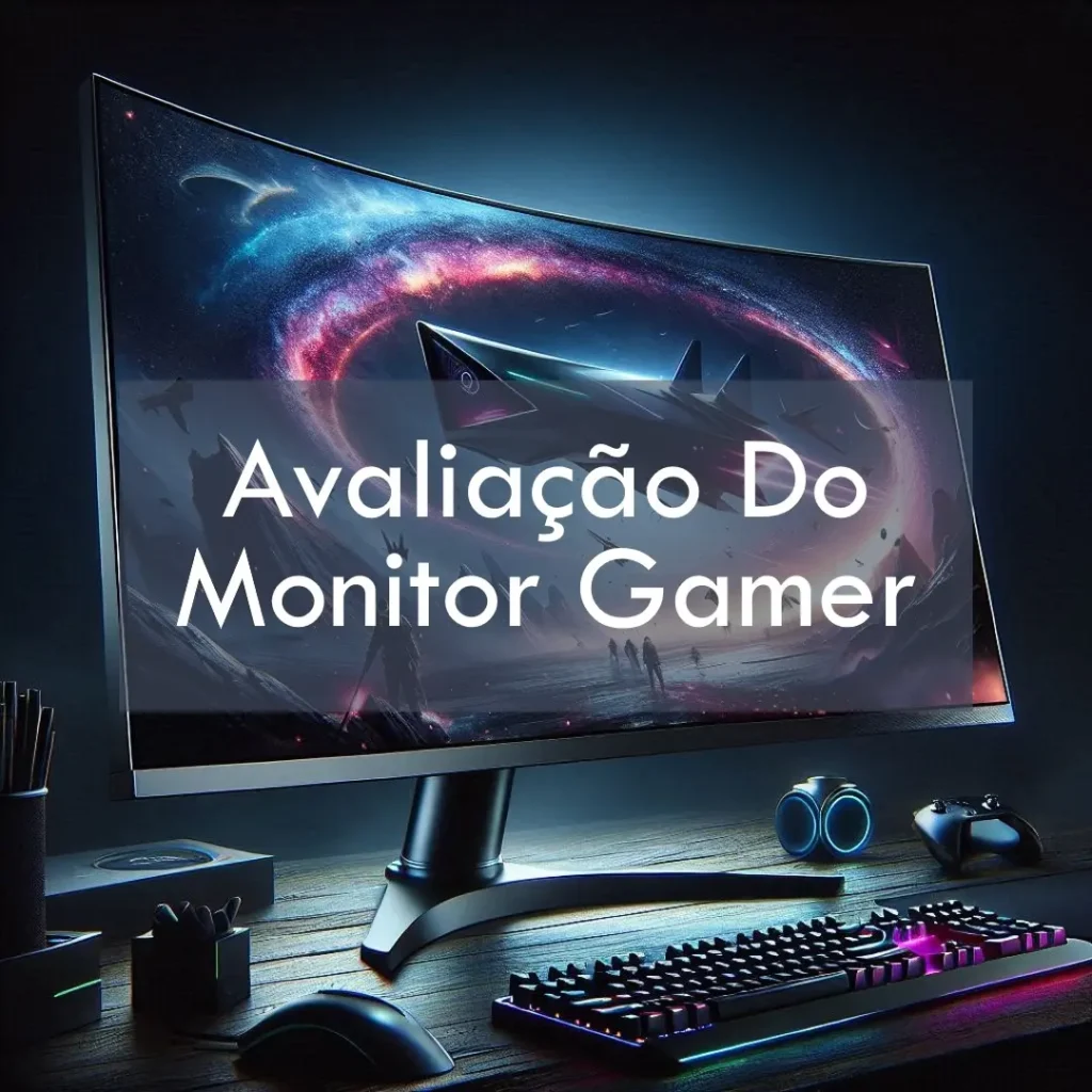 Monitor Gamer 27" Curvo 240Hz 0.5ms Full HD HDMI DisplayPort USB HQ 27 HQ-Led Pro R3000