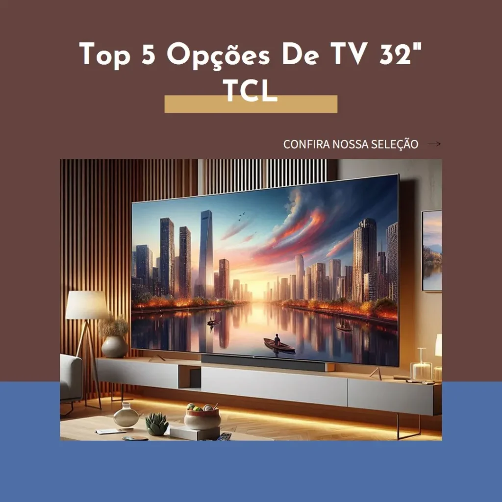 Top 5 Opções de TV 32 polegadas TCL