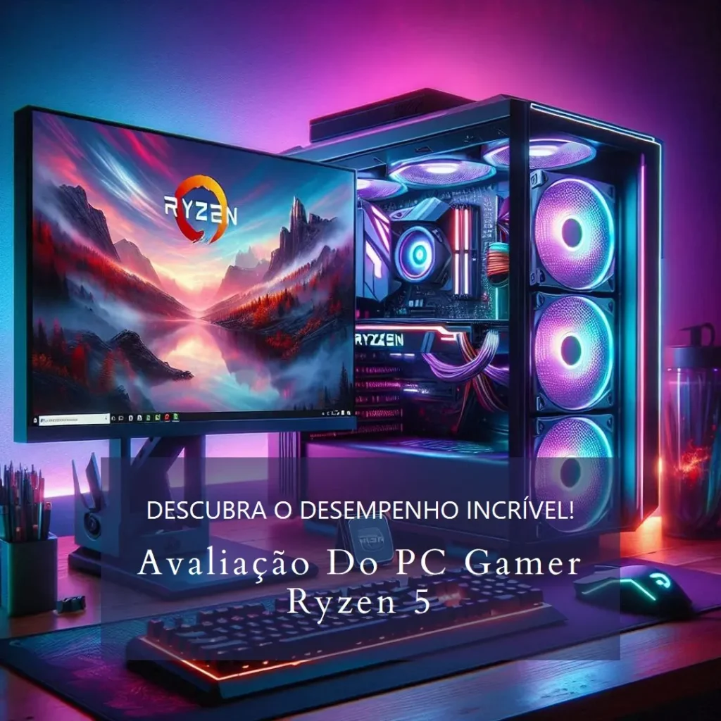 PC Gamer Ryzen 5 5600G com Vega 7 e 16GB RAM