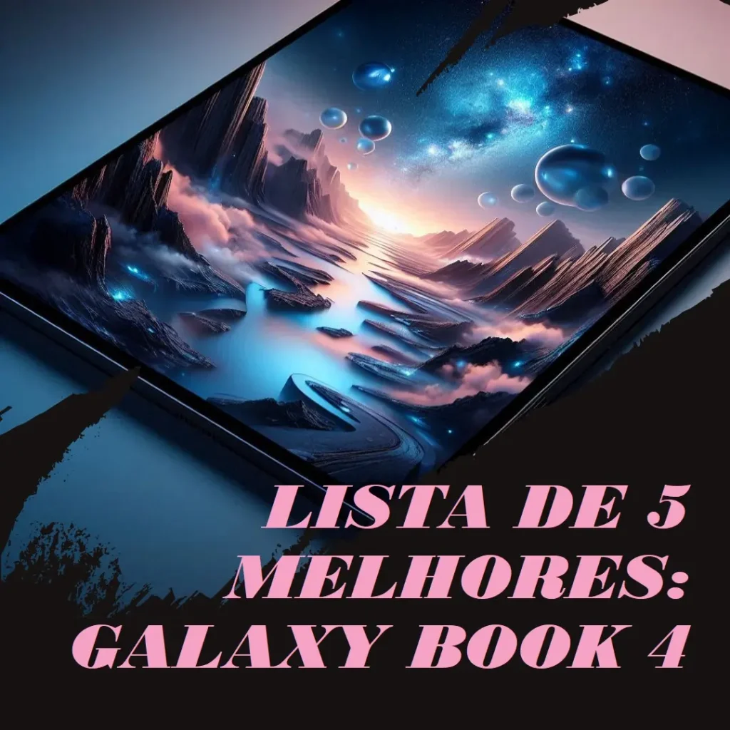 Lista de 5 Melhores: galaxy book 4 samsung