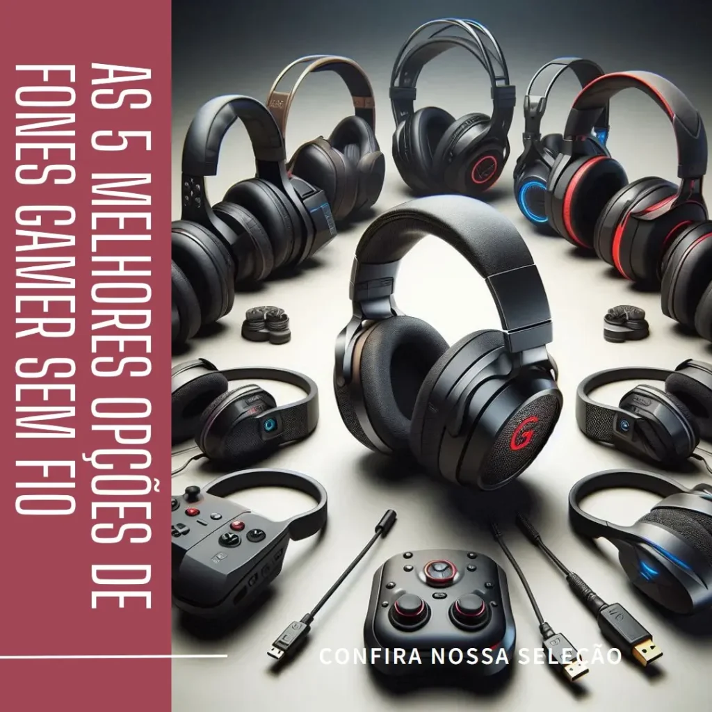 As 5 Melhores Opções de fones gamer sem fio