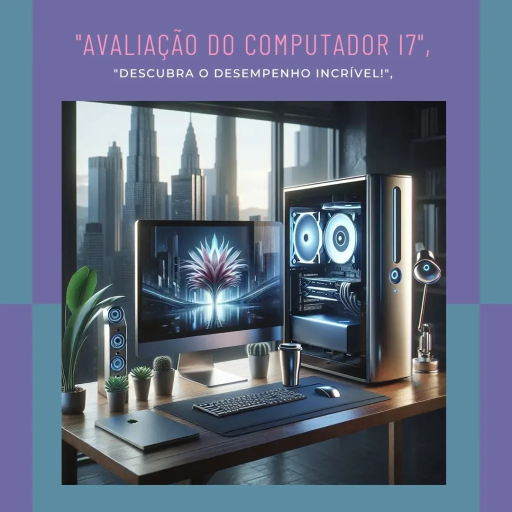 Computador Completo Intel Core i7 16GB SSD 1TB Monitor LED 24" Windows 10 3green Top 3GT-073