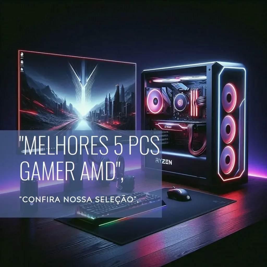 Melhores 5 pc gamer amd Ryzen 5 5600g
