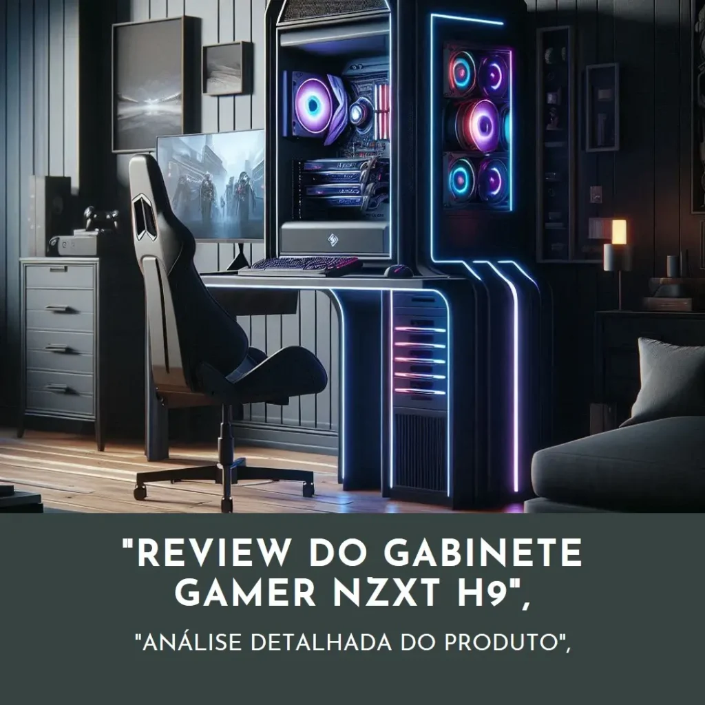 Gabinete Gamer NZXT H9 Flow: Design e Performance