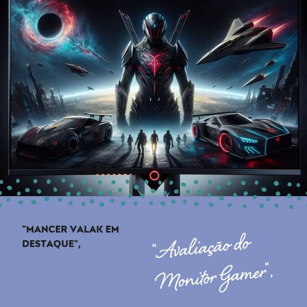 Monitor Gamer Mancer Valak VX3H: Desempenho e Imersão para Gamers