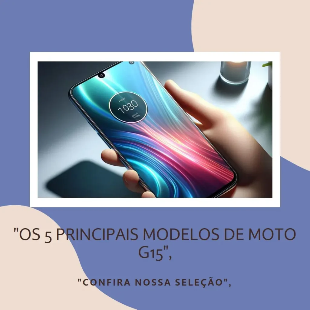 Os 5 Principais Modelos de Moto G15 lançamento