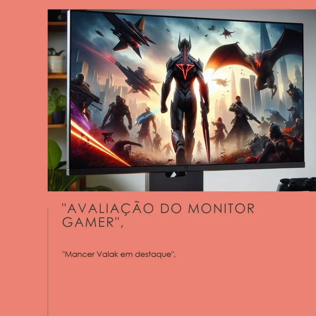 Monitor Gamer Mancer Valak UZ2 32" Full HD 165Hz