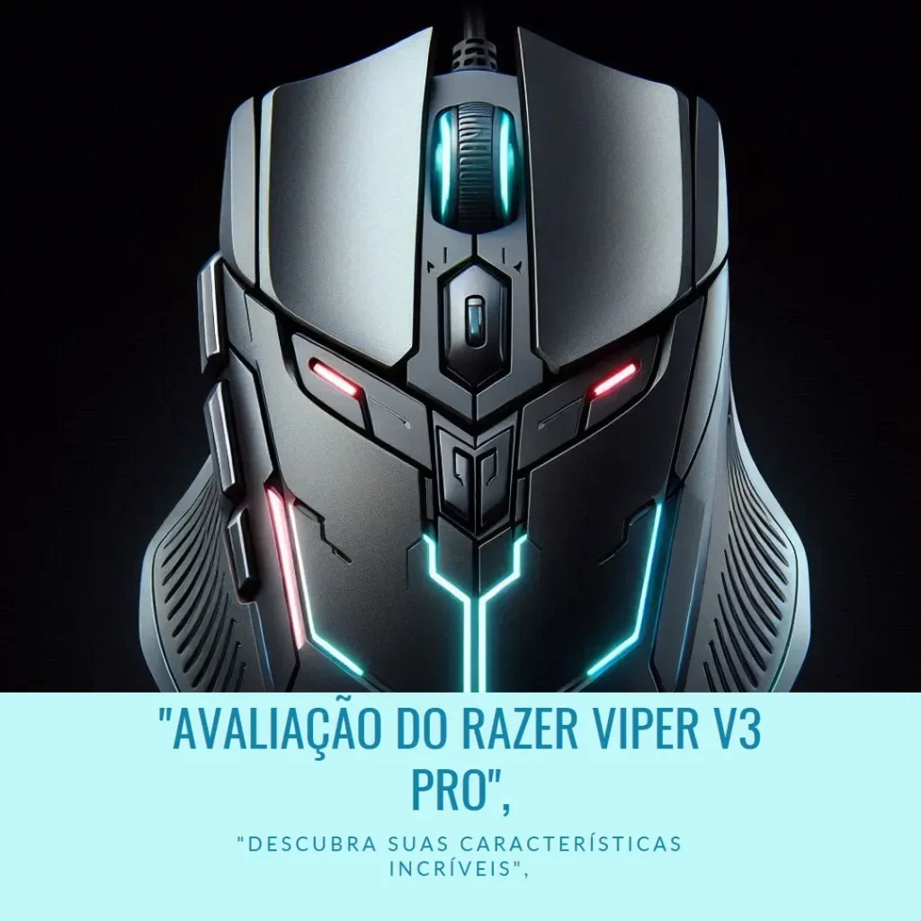 Razer Viper V3 Pro Wireless: Mouse Gamer Leve e Preciso