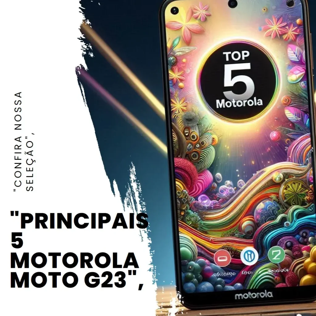 Principais 5 Motorola Moto G23