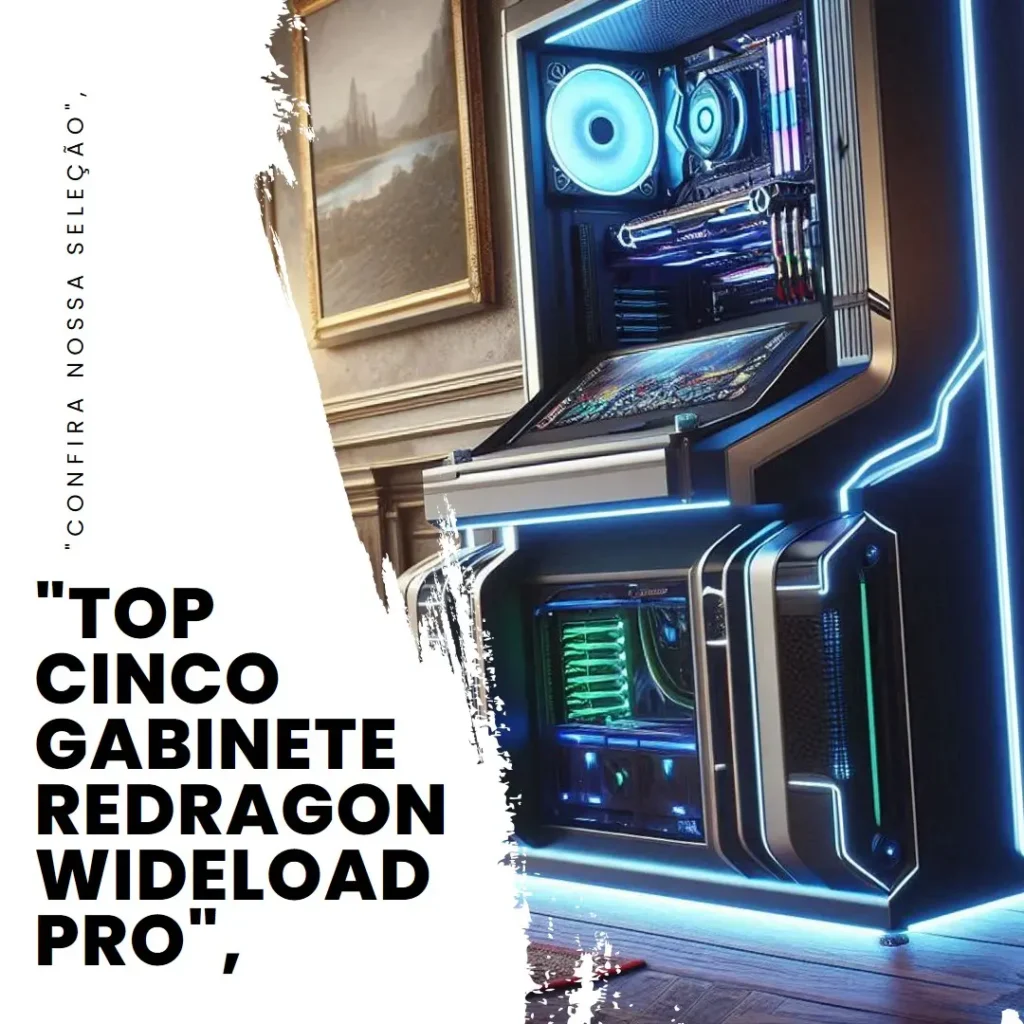 Top Cinco Gabinete Redragon Wideload Pro