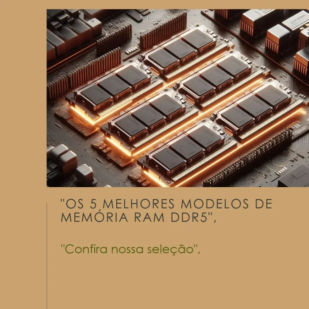 Os 5 Melhores Modelos de memoria ram ddr5