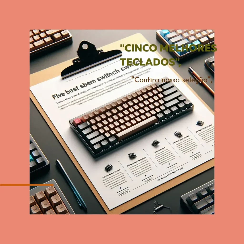 Cinco Melhores Modelos de teclado mecanico switch brown