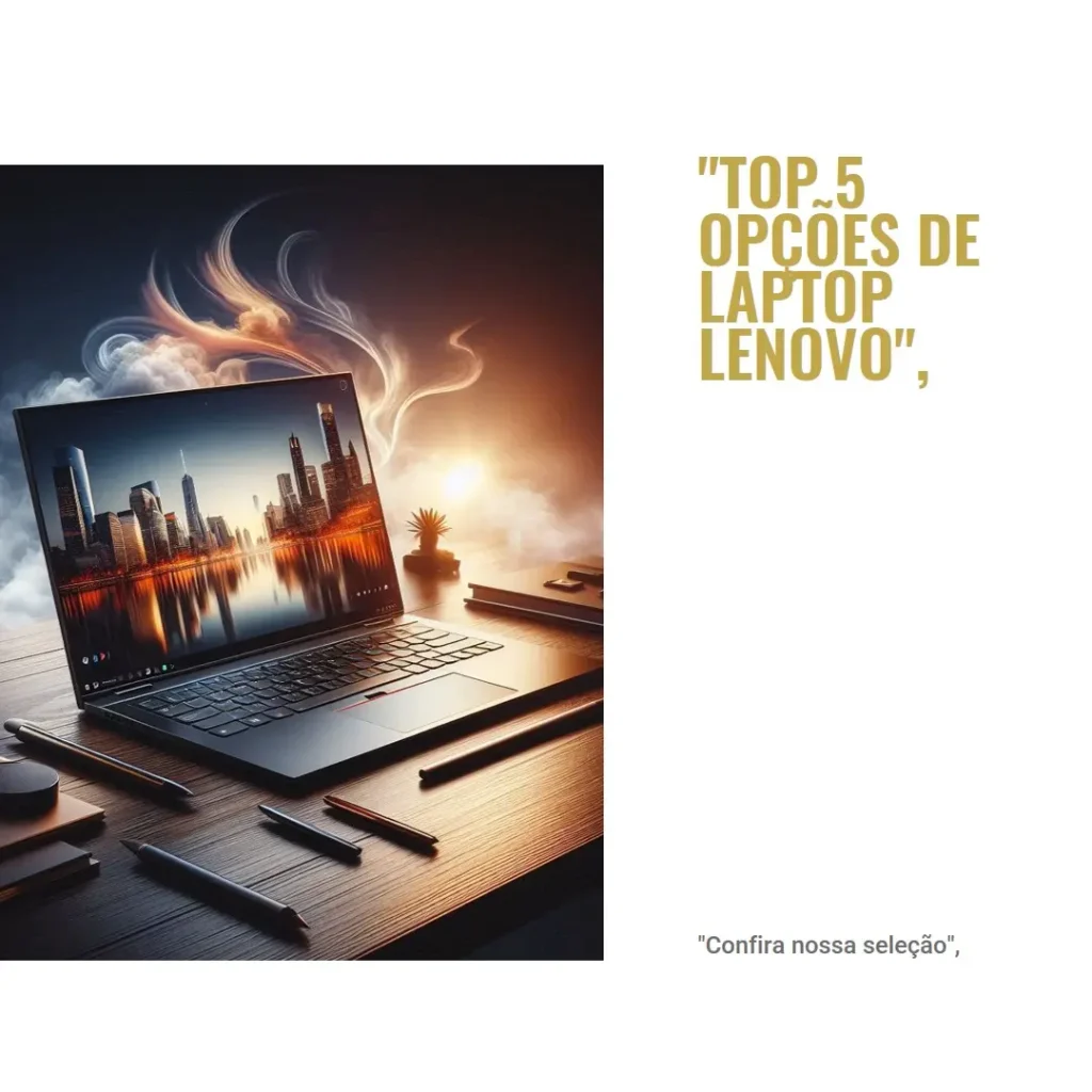 Top 5 Opções de laptop lenovo book