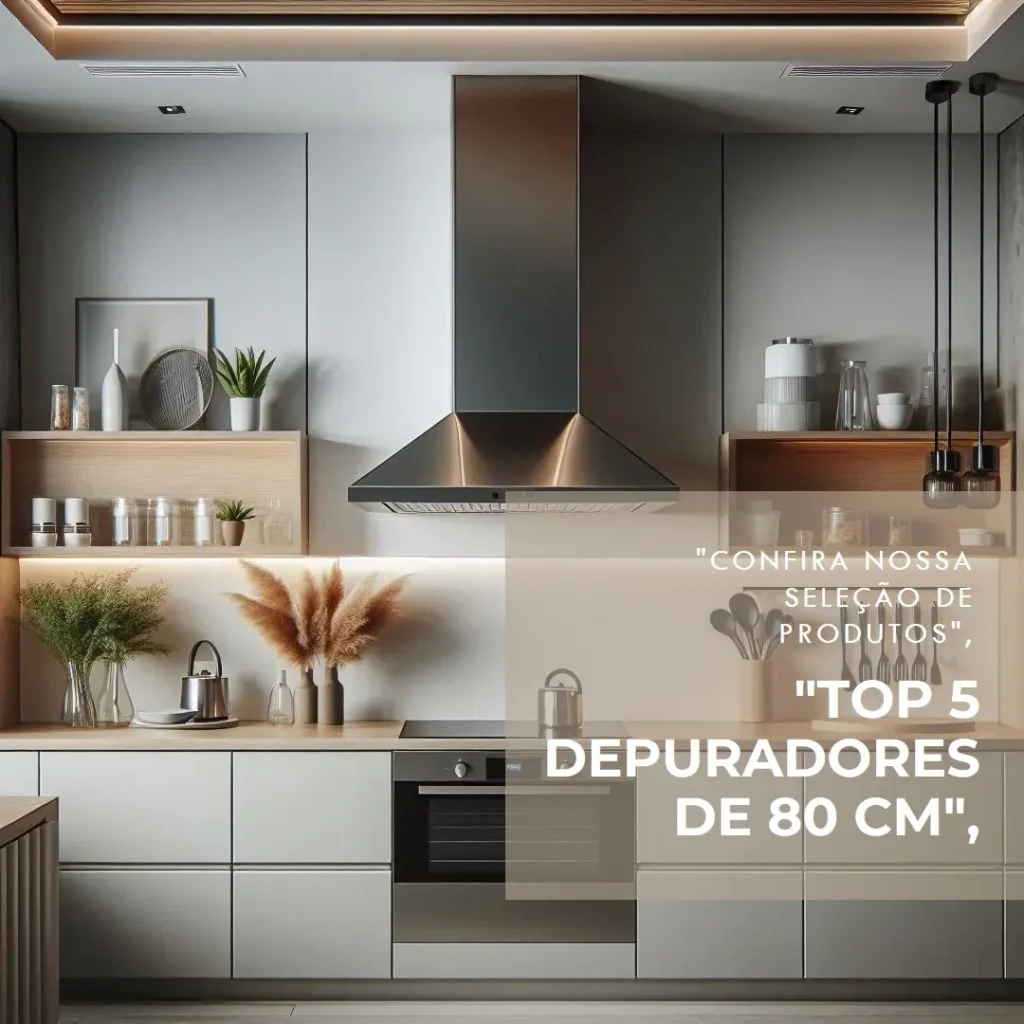 Top 5 Opções de  depurador de embutir 80 cm