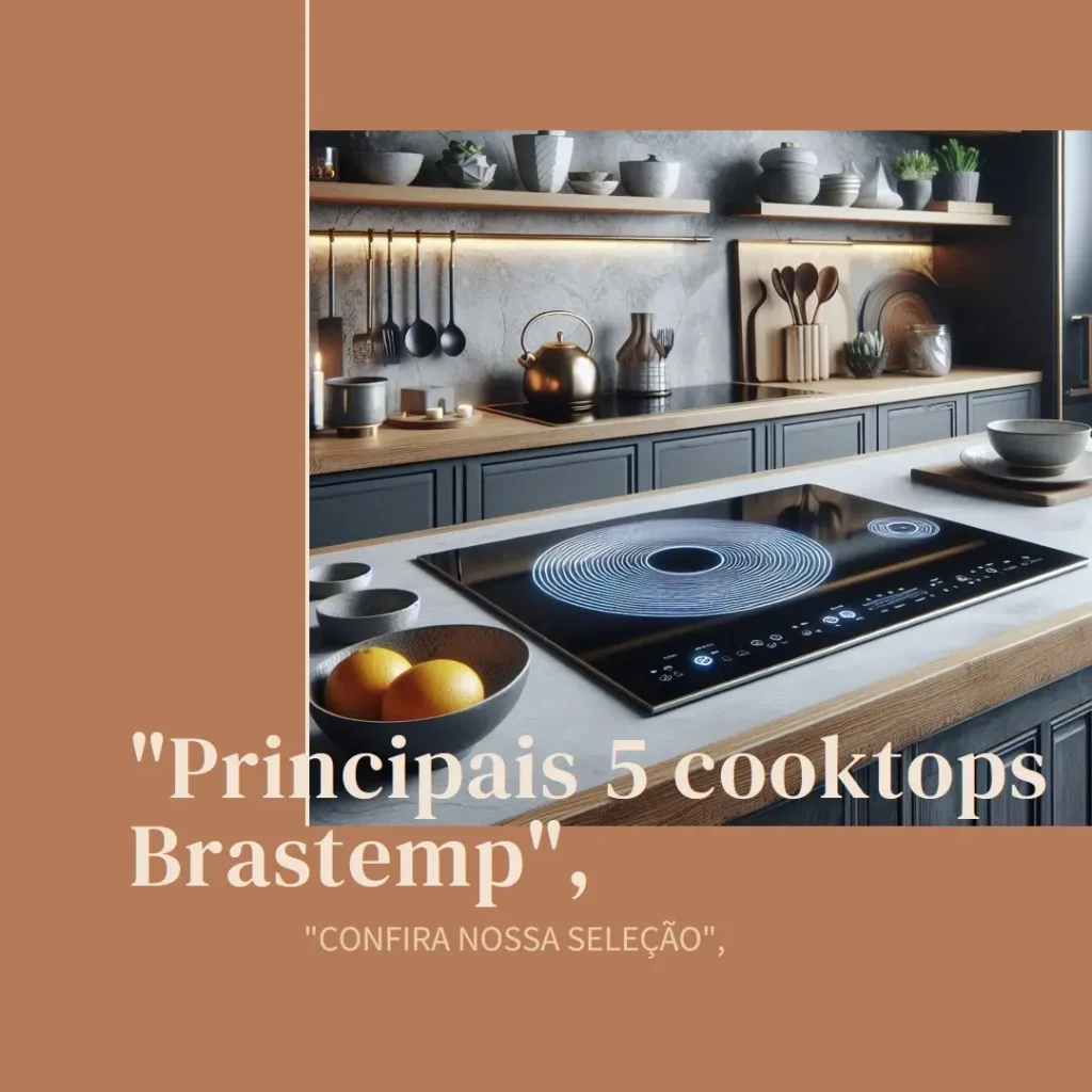 Principais 5 cooktop indução brastemp