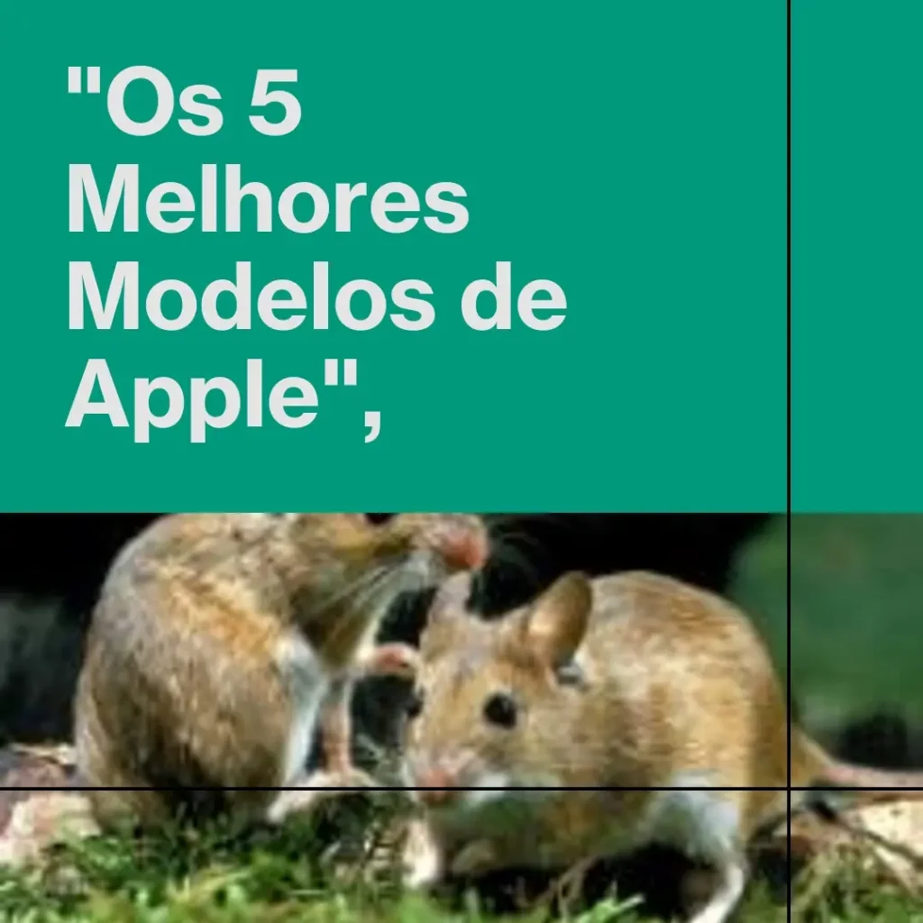 Os 5 Melhores Modelos de Apple Apple magic mouse 2