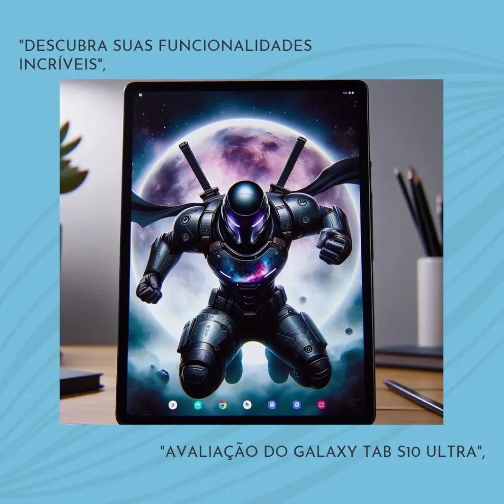 Galaxy Tab S10 Ultra: Potência e Versatilidade em um Tablet de 14,6"