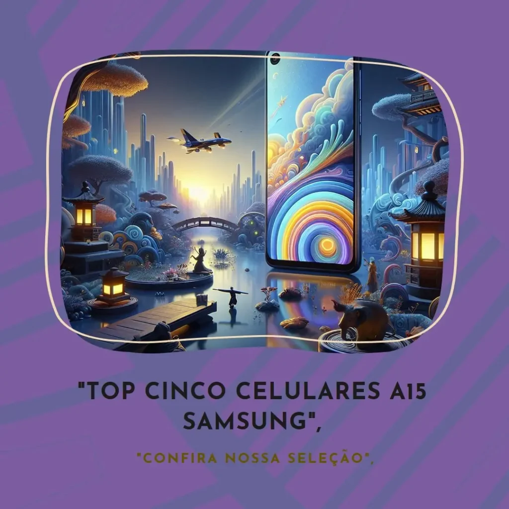 Top Cinco celular a15 Samsung