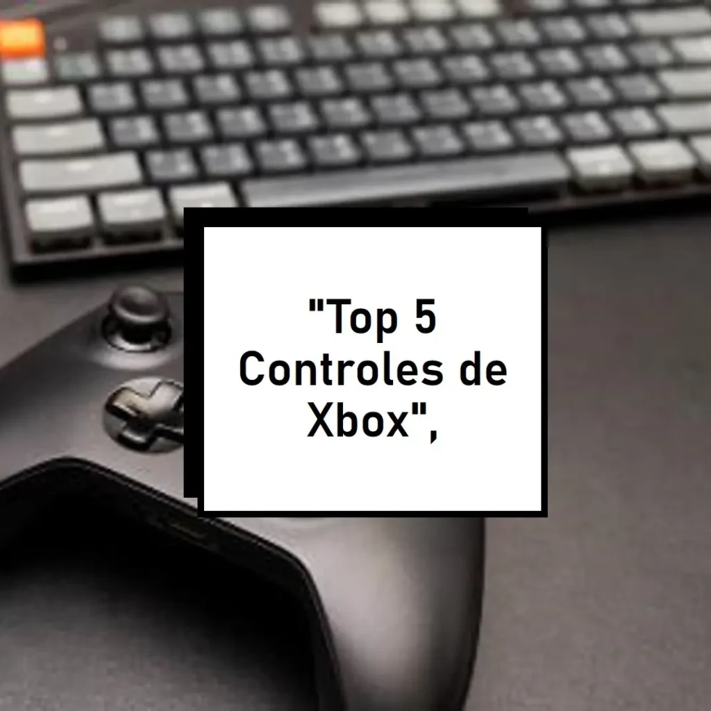 Top 5 controle de xbox