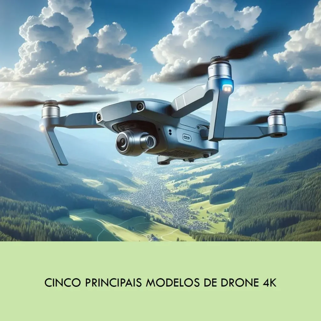 Cinco Principais Modelos de drone 4k