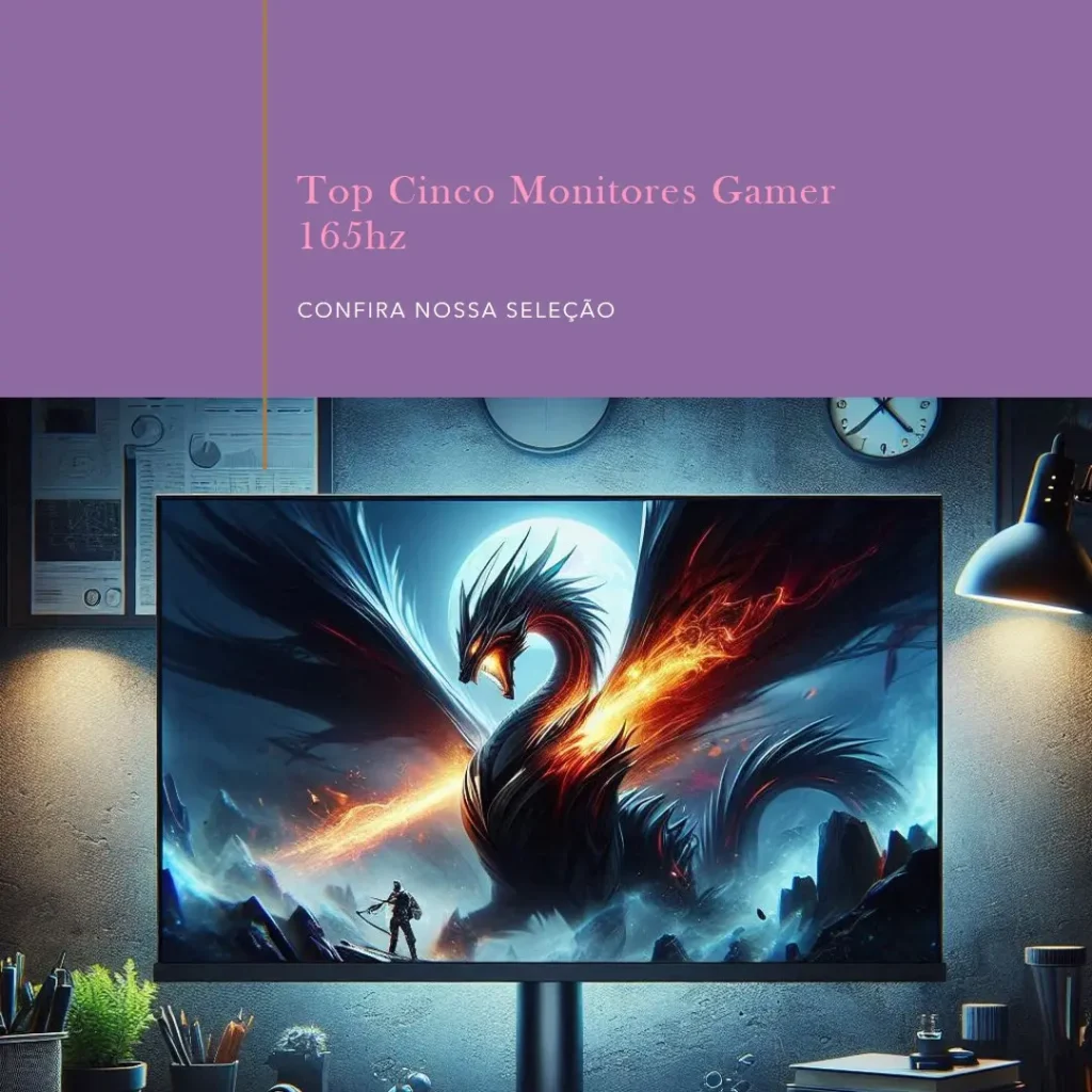 Top Cinco Modelos de Monitor Gamer 165hz
