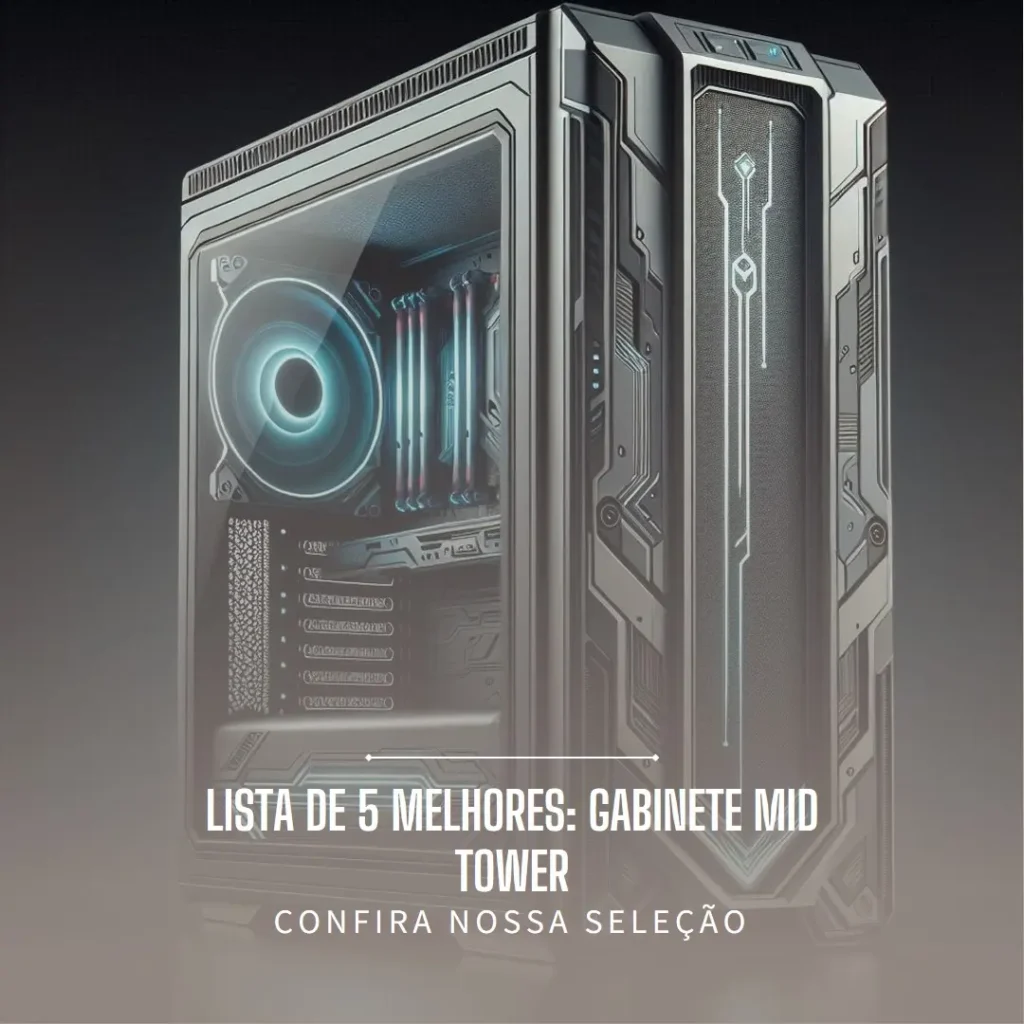 Lista de 5 Melhores: Gabinete Mid Tower