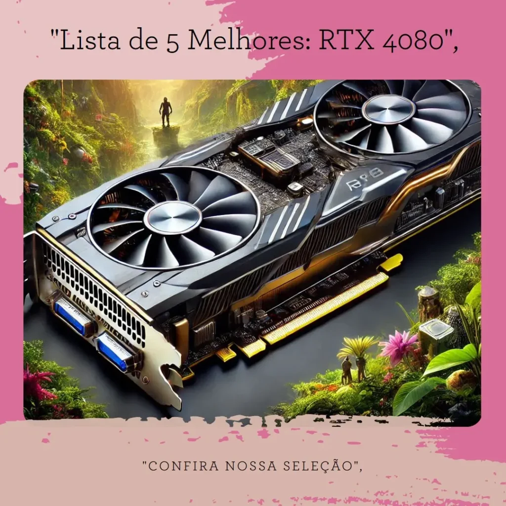 Lista de 5 Melhores: RTX 4080 super Aorus master